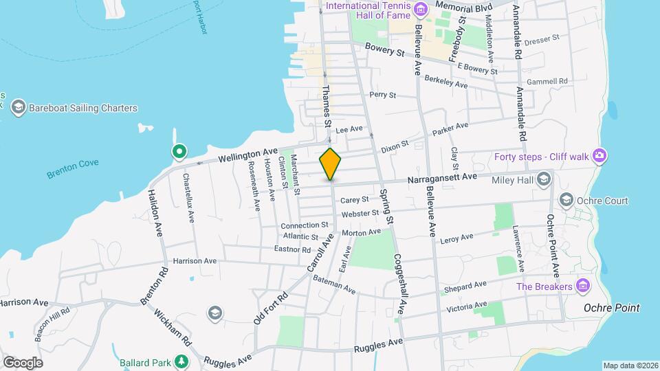 2 W Narragansett Ave Map and Location Details