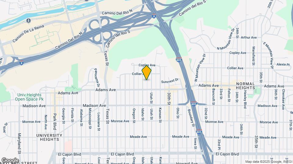 4745 Idaho St Mapa y Detalles de la Ubicación