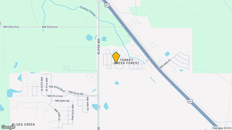 8572 NW 39th Cir Map and Location Details