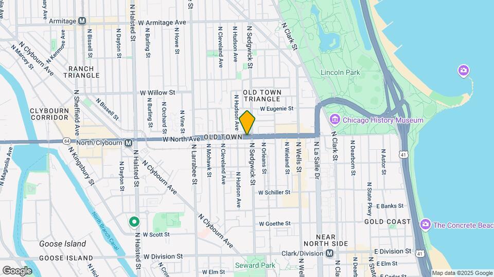 409 W North Ave, Unit 5E Mapa y Detalles de la Ubicación