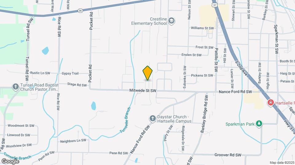 1303 Autumn Ln SW Map and Location Details