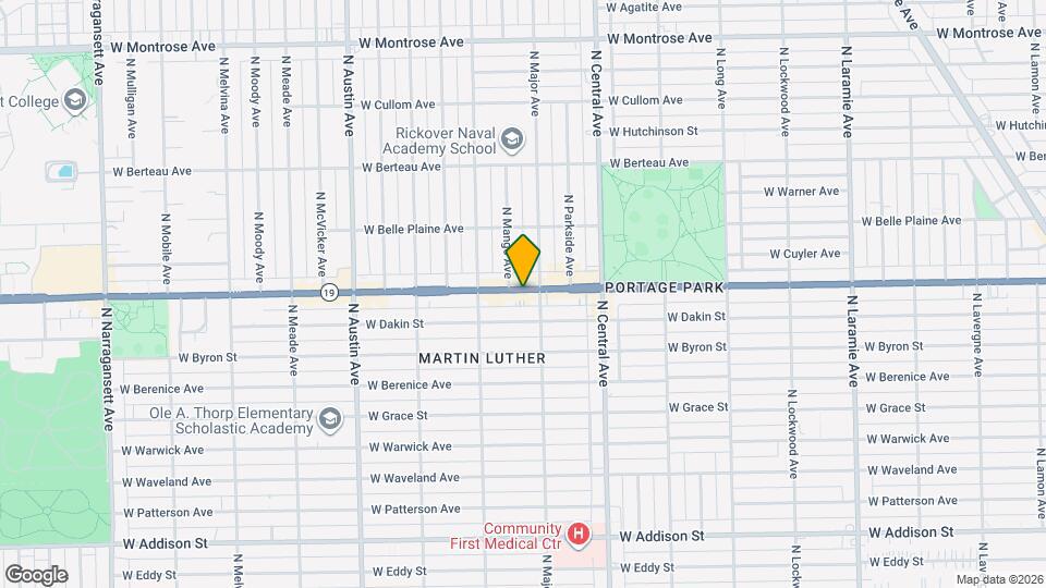 5715 W Irving Park Rd Map and Location Details