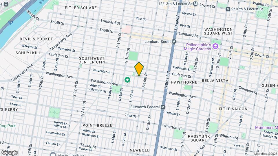 1624 Carpenter St Mapa y Detalles de la Ubicación