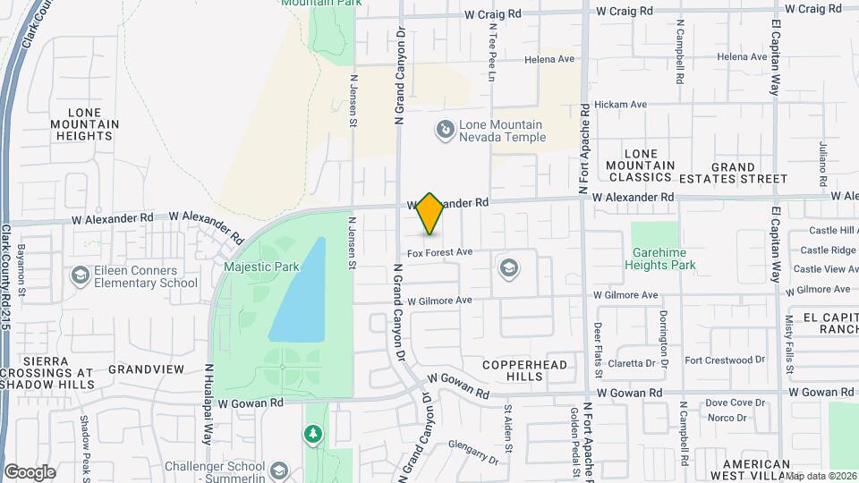 3900 Grand Meadow St Map and Location Details