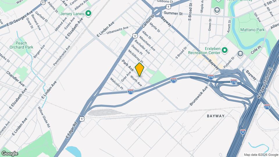 900 S Park St Map and Location Details