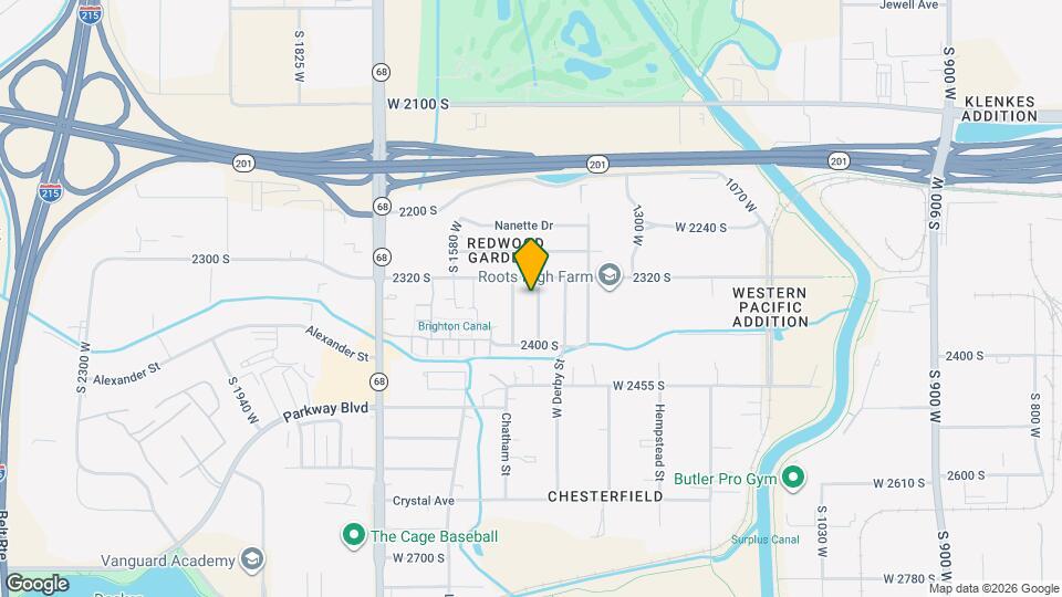 2344 S 1440 W Map and Location Details