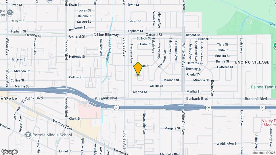 5740 Bertrand Ave Map and Location Details