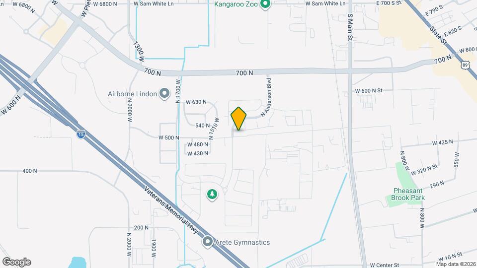 1437 W Valley Dr Mapa y Detalles de la Ubicación