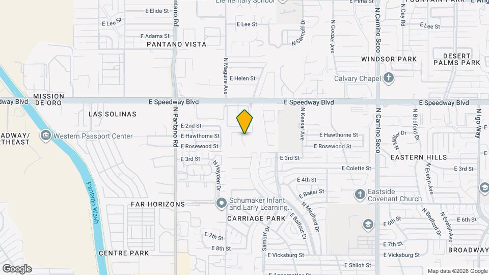 894 N Sugar Maple Pl Map and Location Details