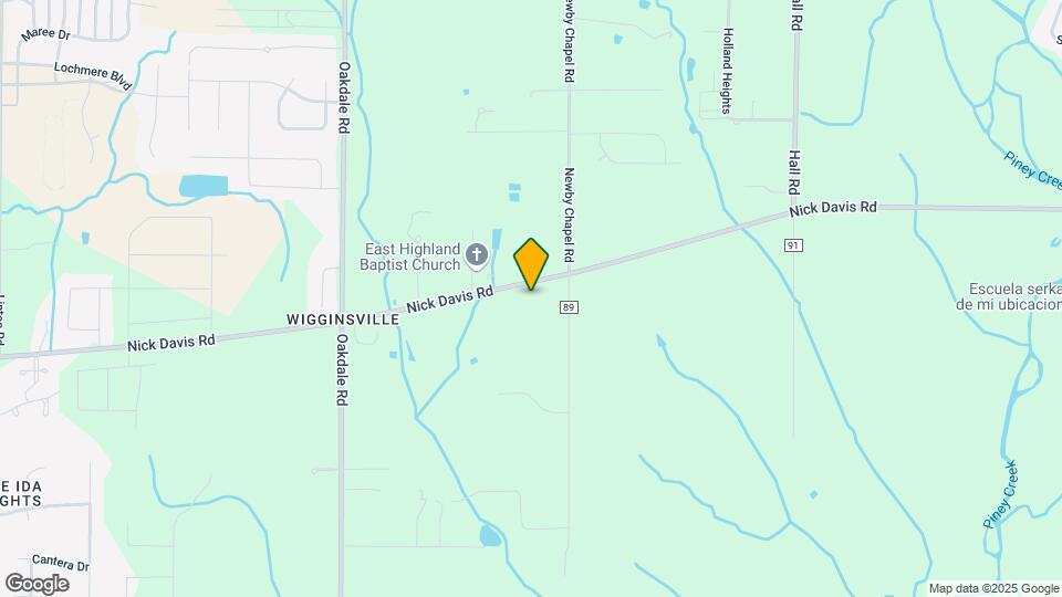 23420 Nick Davis Rd Map and Location Details