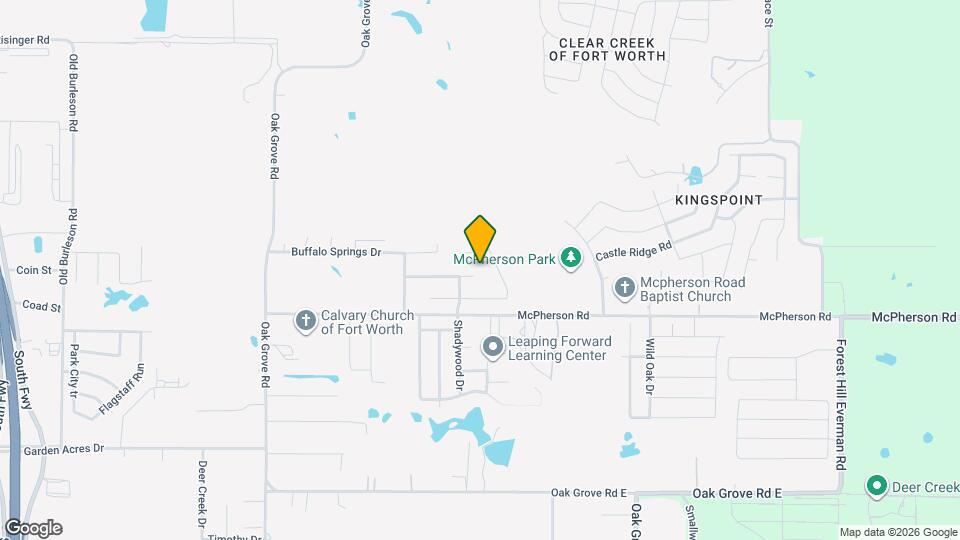 1117 McKavett Dr Map and Location Details