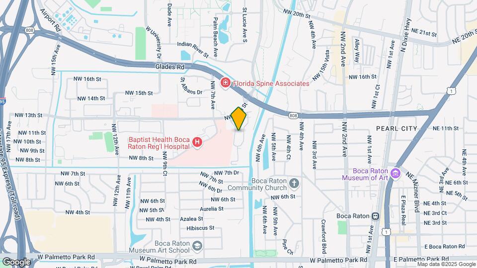 628 NW 13th St Map and Location Details
