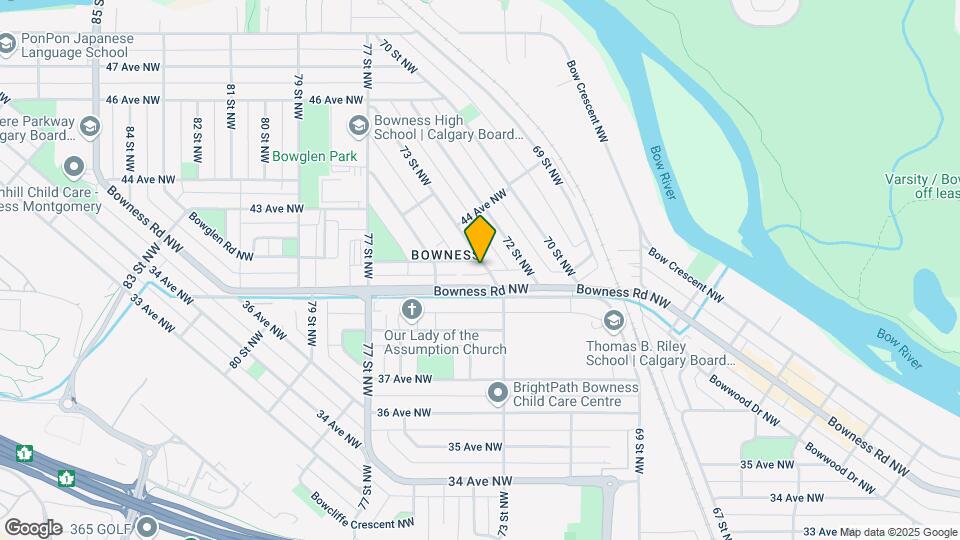 7503A 41 Av NW Map and Location Details