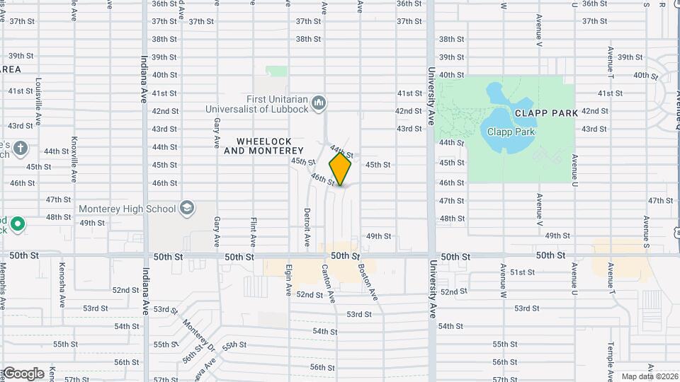 4602 Belton Ave Mapa y Detalles de la Ubicación