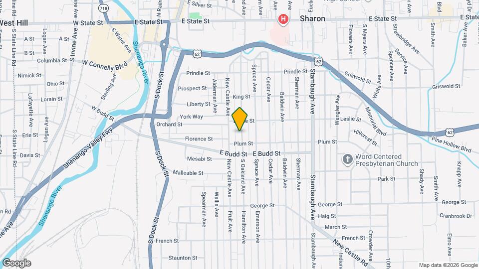 534 S Oakland Ave Map and Location Details