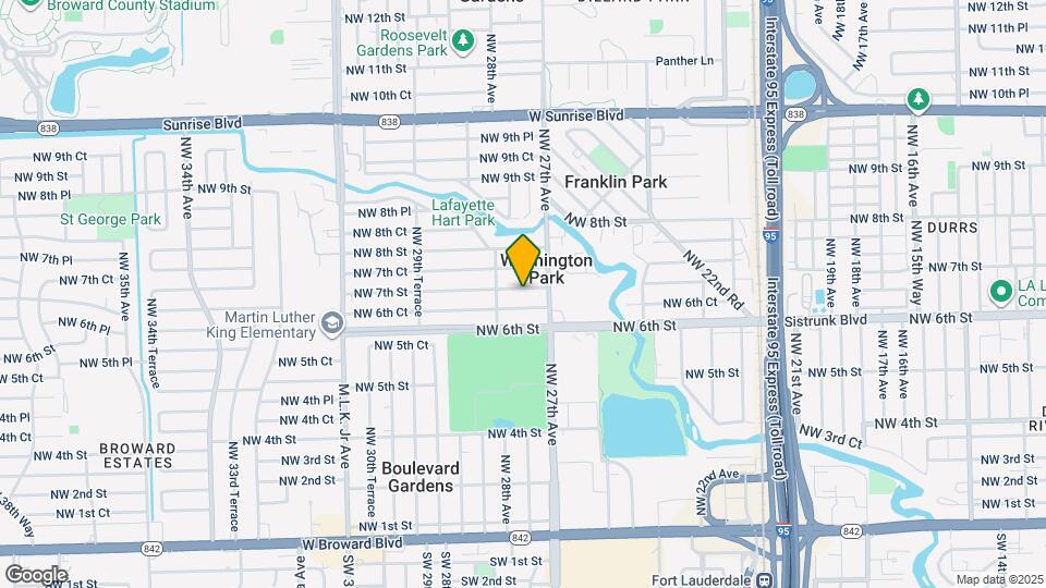 2724 NW 7th St Map and Location Details