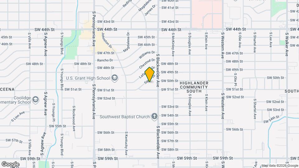 1338 South Dr Map and Location Details
