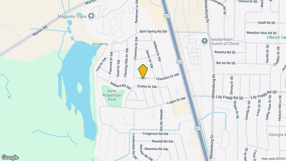 7809 Charlotte Dr SW Map and Location Details