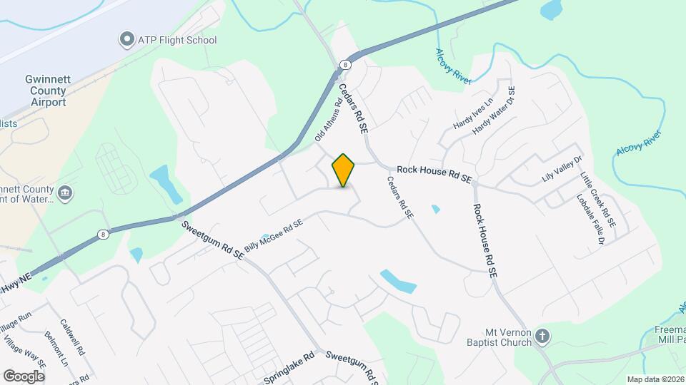 1185 Mercury Dr SE Mapa y Detalles de la Ubicación