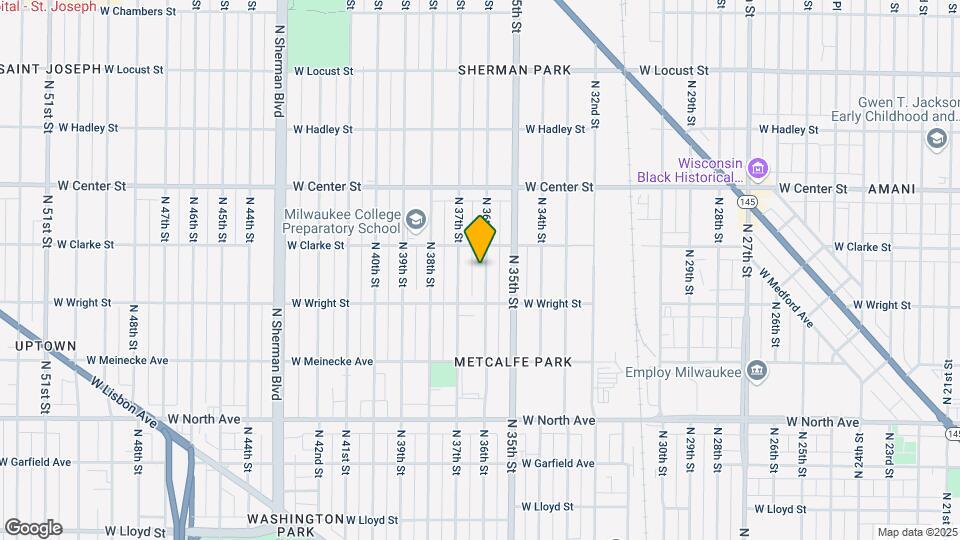 2547-2549-2549 N 36th St Mapa y Detalles de la Ubicación
