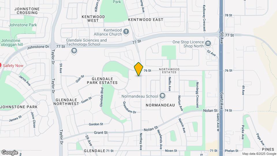 214 Northey Av Map and Location Details
