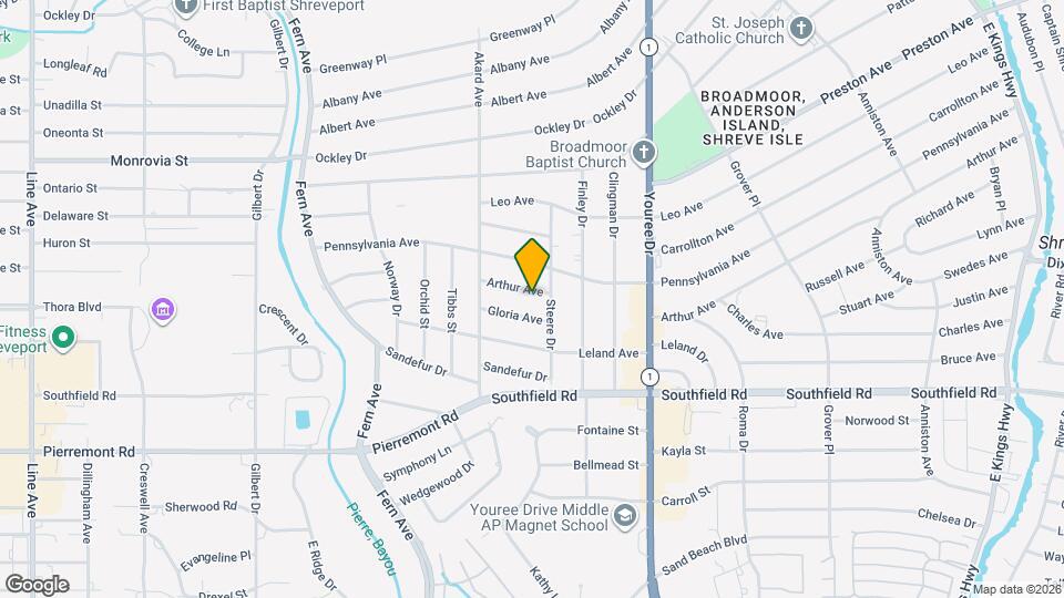 357 Arthur Ave Map and Location Details