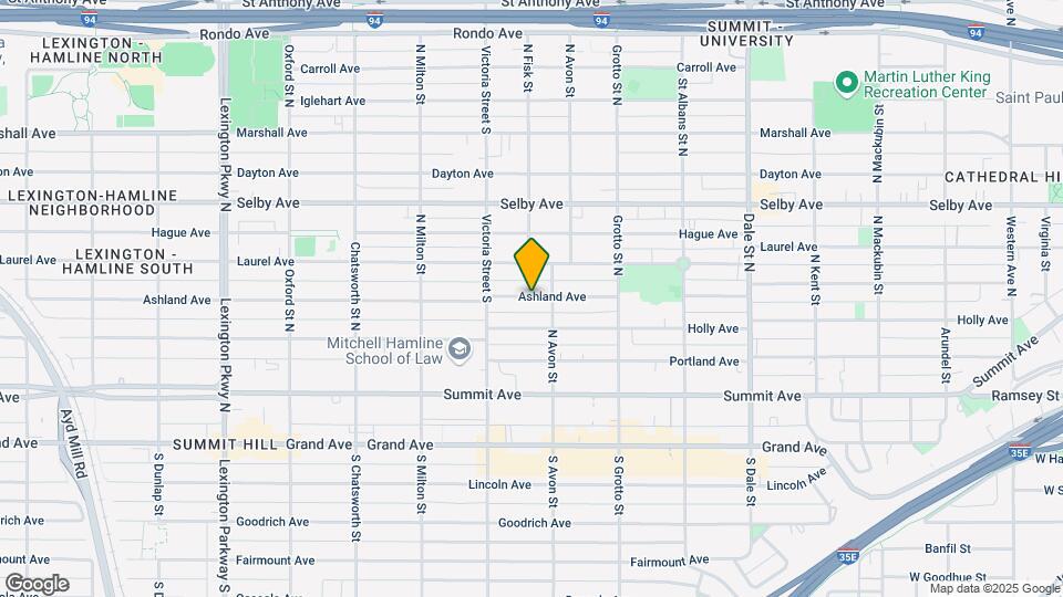 816 Ashland Ave, Unit 2 Map and Location Details