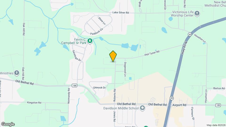 2703 Louis Cir Map and Location Details