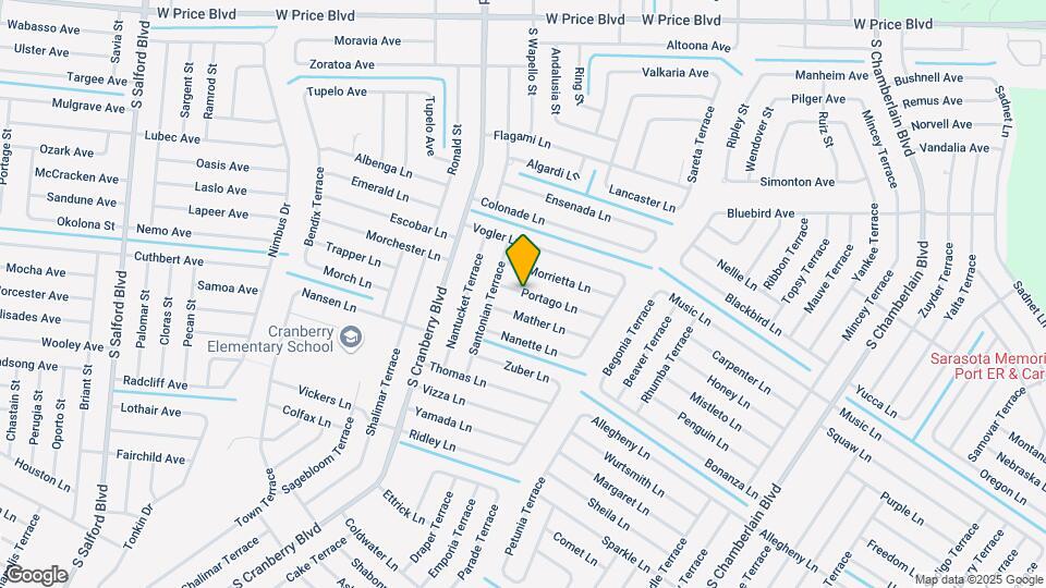 2772 Portago Ln Map and Location Details