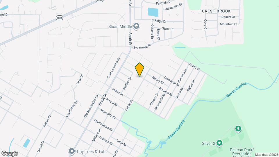 810 Armand St, Unit 11942T15 Map and Location Details