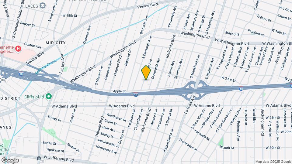 2404 S Cochran Ave Map and Location Details