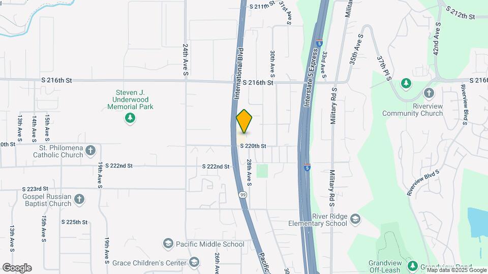 2719 S 219th St Map and Location Details