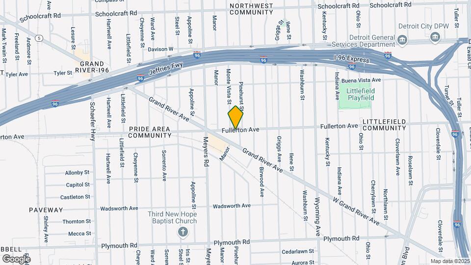 12567 Pinehurst St Map and Location Details