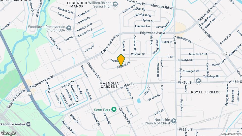 2724 Begonia Rd Map and Location Details