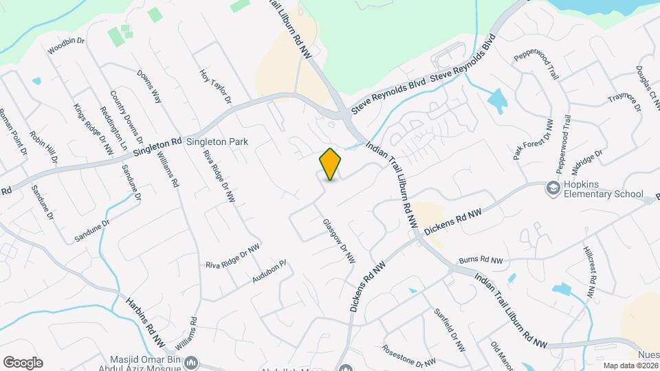 5068 Cold Springs Dr NW Map and Location Details