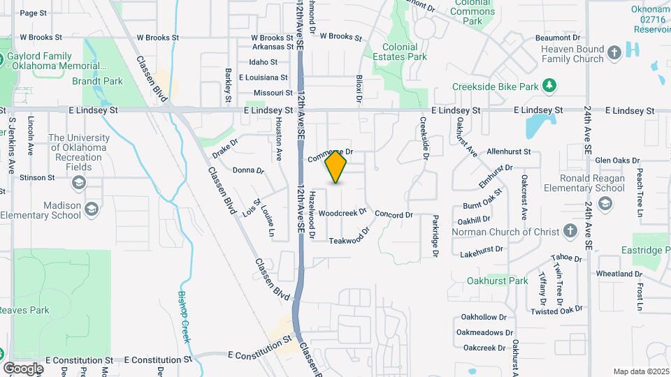 1604 Briarcreek Map and Location Details