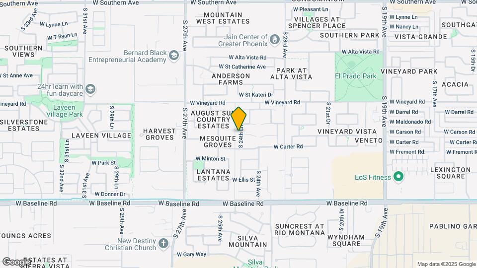 7018 S 24th Ln Map and Location Details