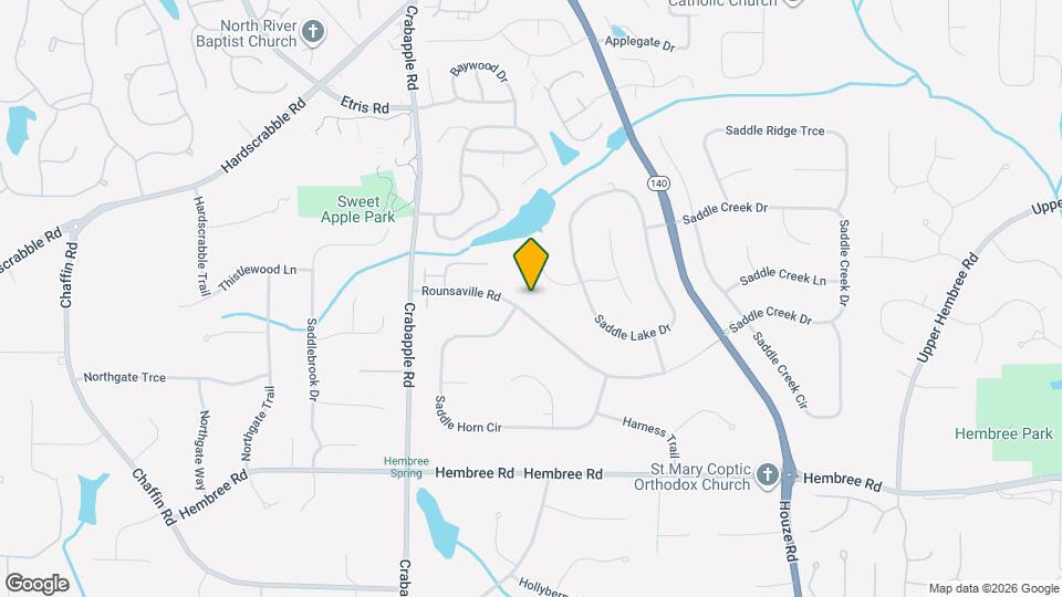 600 Rounsaville Rd Map and Location Details