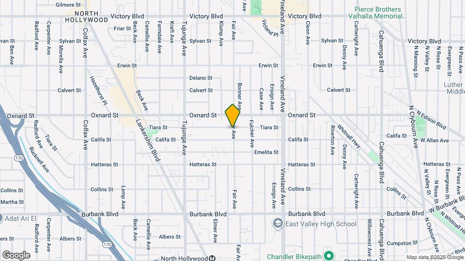 5915 Fair Ave Map and Location Details
