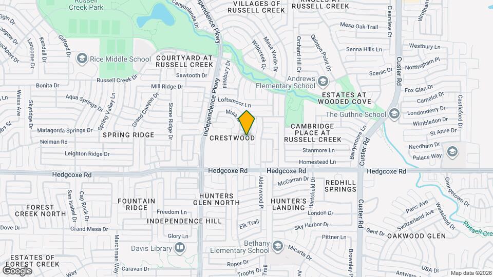 8113 Greenwood Dr Map and Location Details