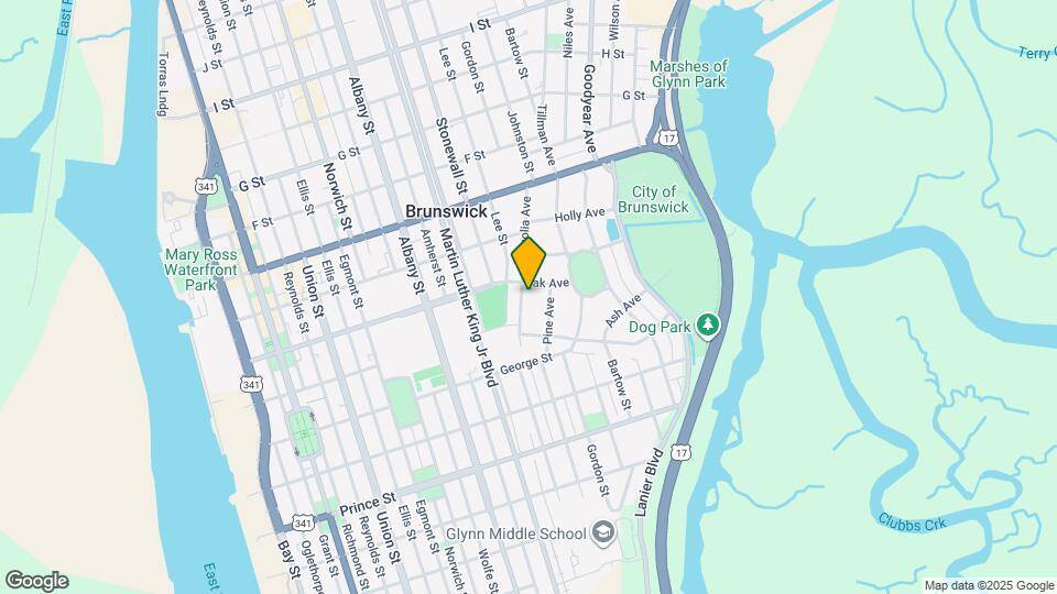 1226 Magnolia Ave Map and Location Details