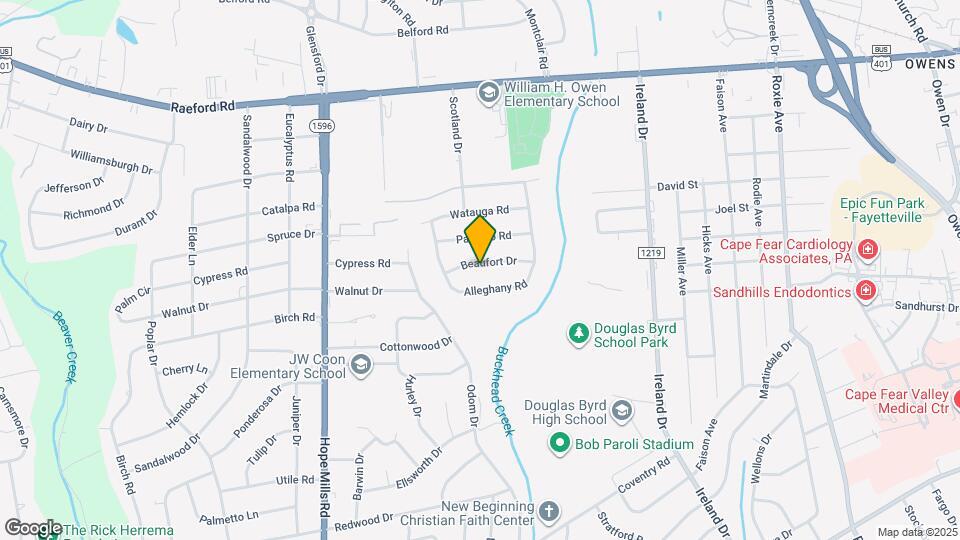 4715 Beaufort Dr Map and Location Details