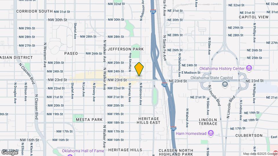 201 NW 23rd St Map and Location Details