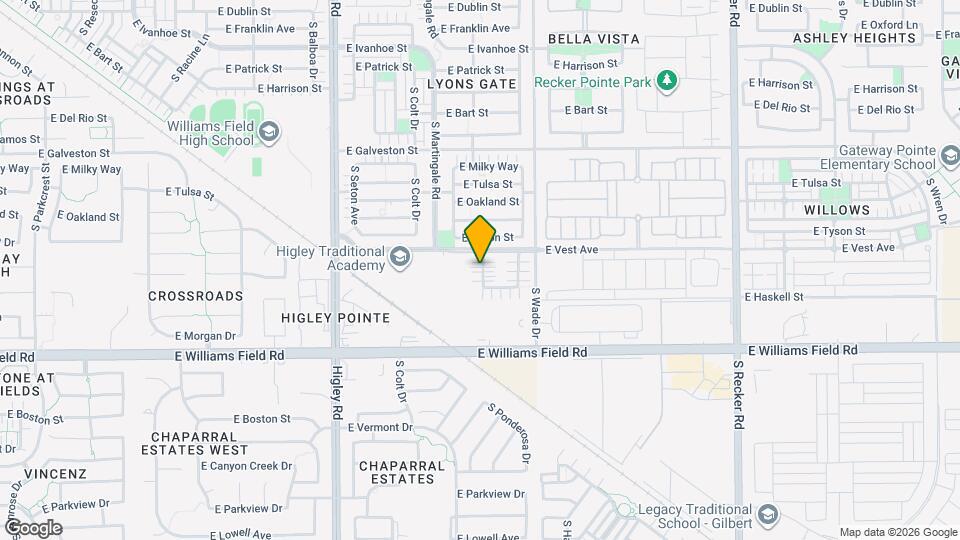 2232 S Buckaroo Trail Map and Location Details