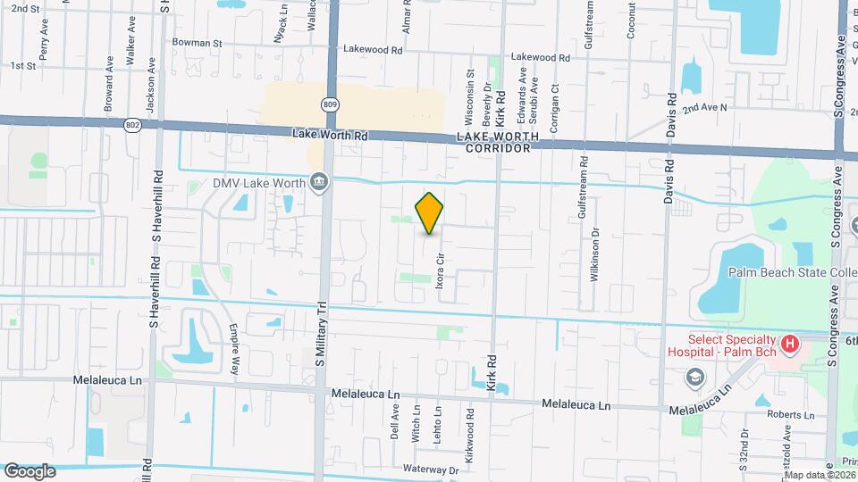 4290 Royal Banyan Way Map and Location Details