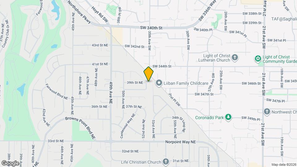 3829 52nd Ave NE Map and Location Details