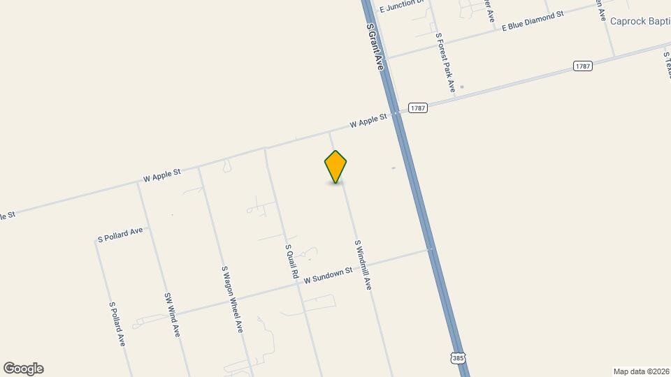 16590 S Windmill Ave Map and Location Details