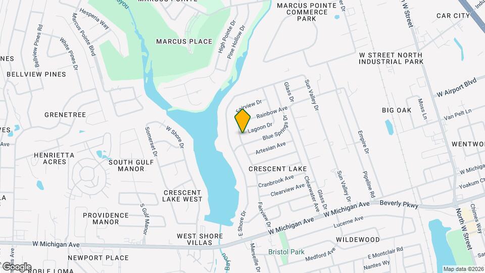 6202 Fairview Dr Map and Location Details