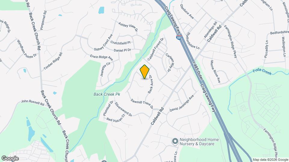 4102 Barclay Forest Dr Map and Location Details