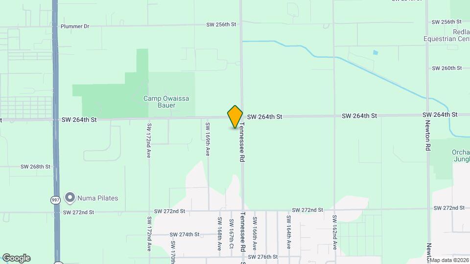 26500 SW 167th Ave Map and Location Details